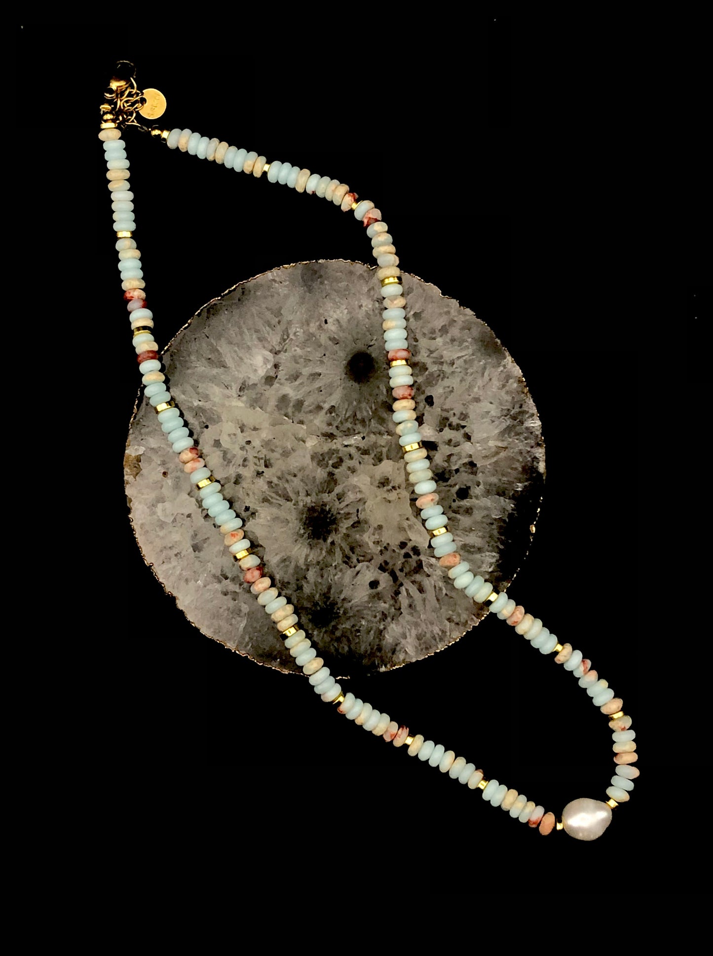 gargantilha स्वर्ण माला pérola