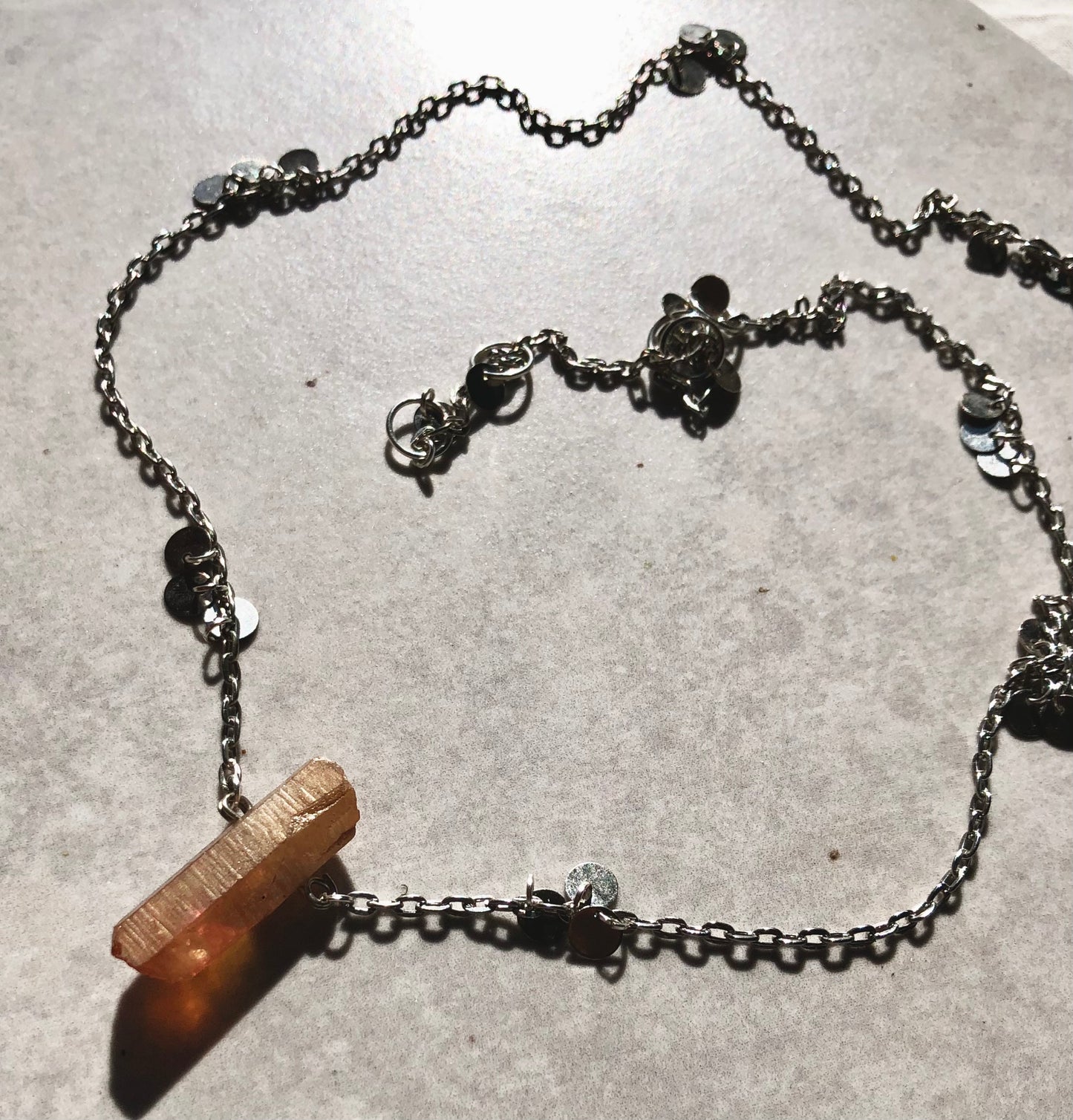 body chain ponto de luz * cristal damasco