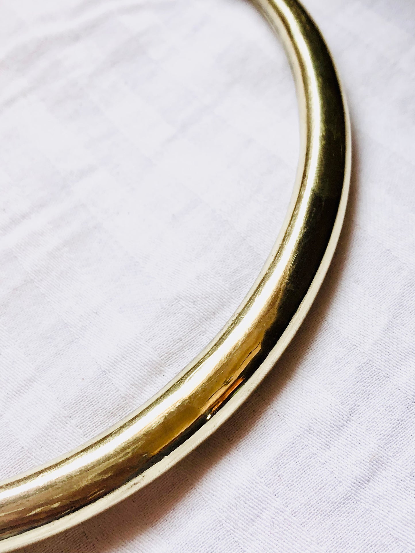 gargantilha आनंद brass