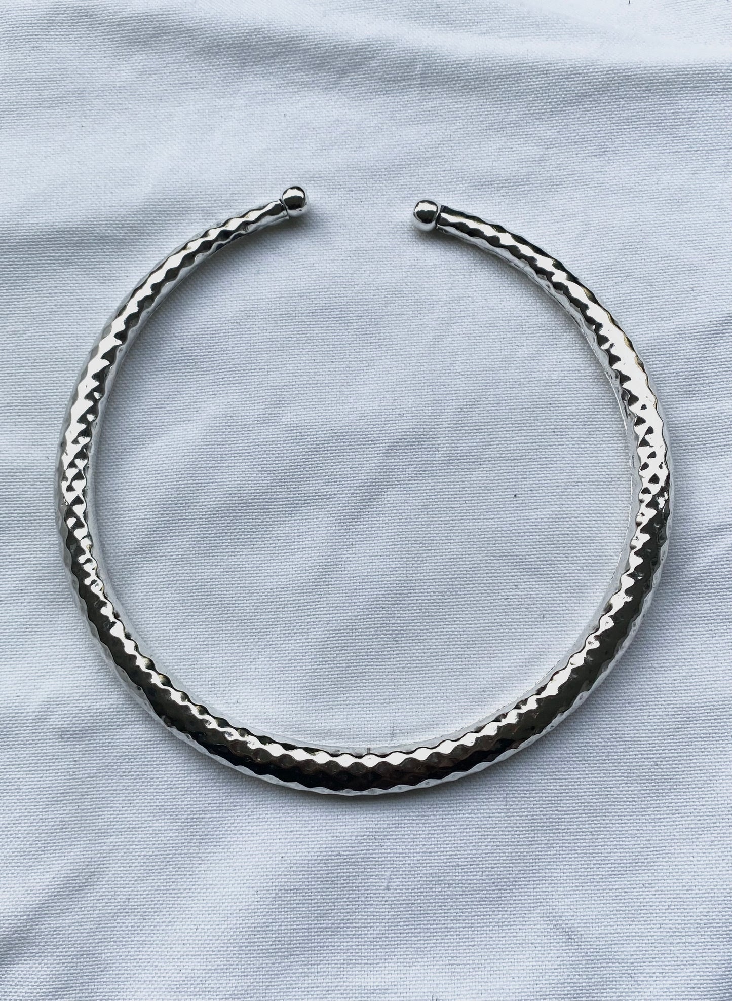 gargantilha आनंद silver III