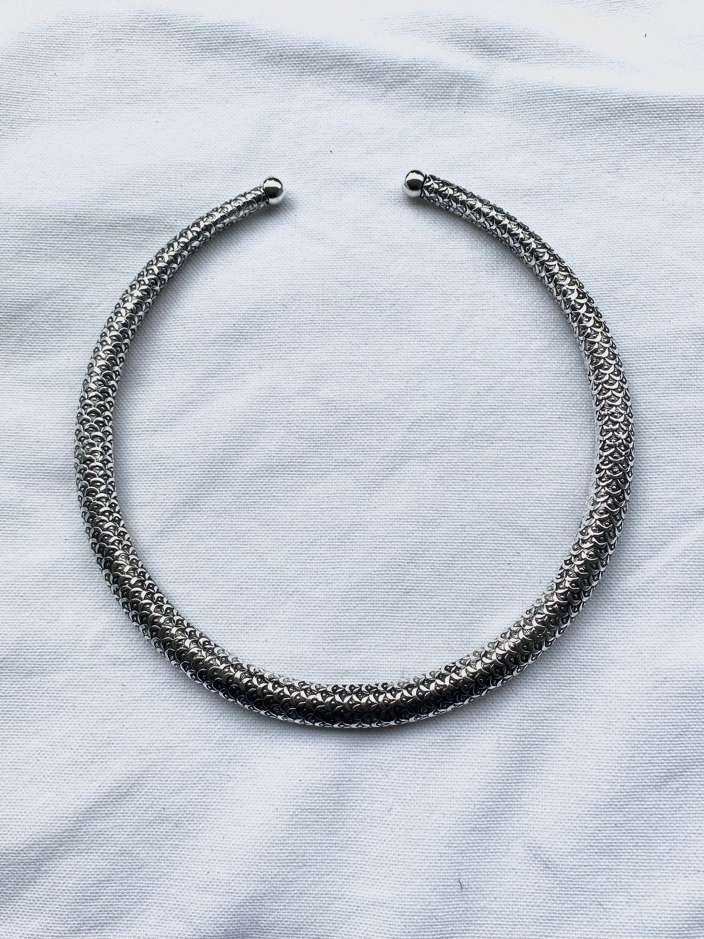 gargantilha आनंद II silver
