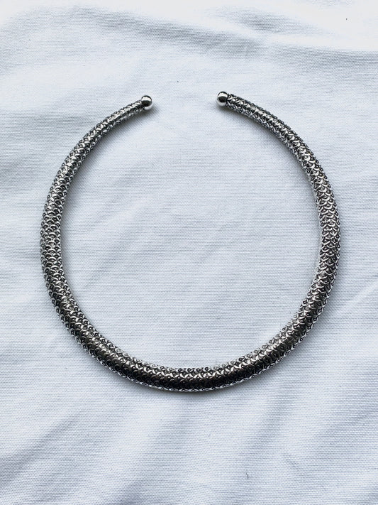 gargantilha आनंद II silver
