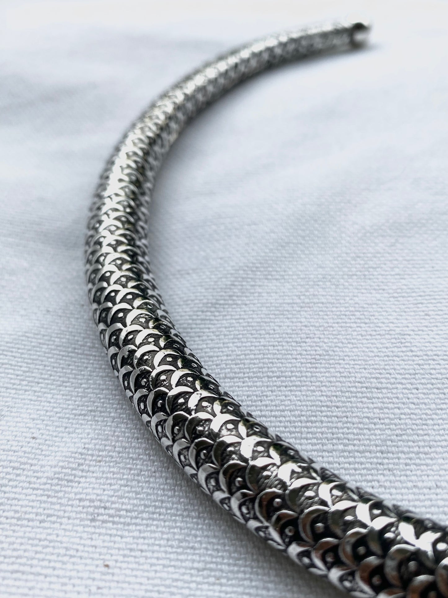 gargantilha आनंद II silver
